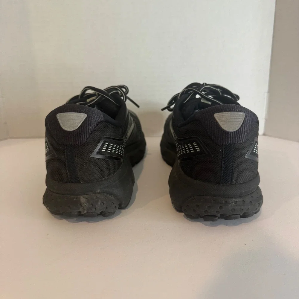 Brooks Ghost 12 GTX Mens Running Shoes Black Lime Waterproof  10 Running Goretex